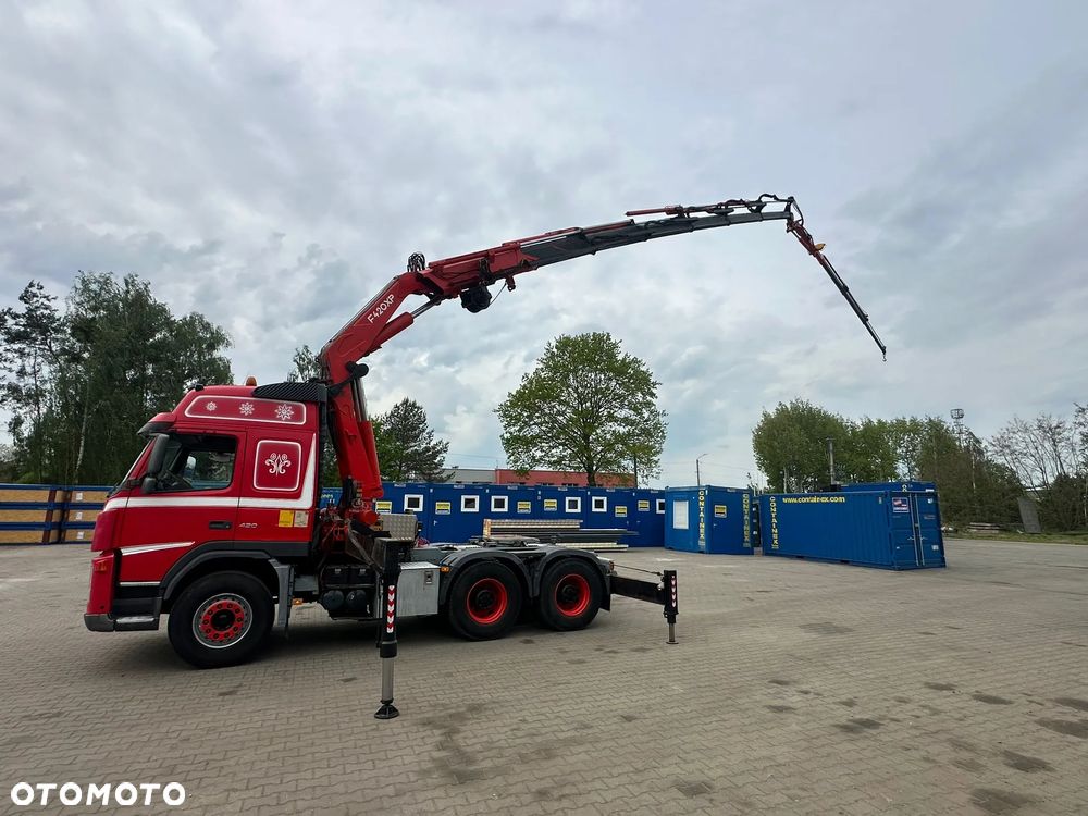 Volvo FM 420 6x4 żuraw 25 metrów - 1