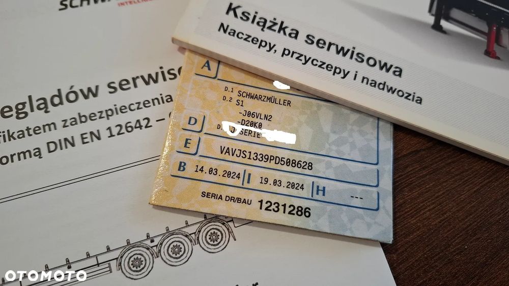 Schwarzmuller J-SERIE / MEGA / OSIE SAF / OŚ PODNOSZONA / JAK NOWA ! - 32