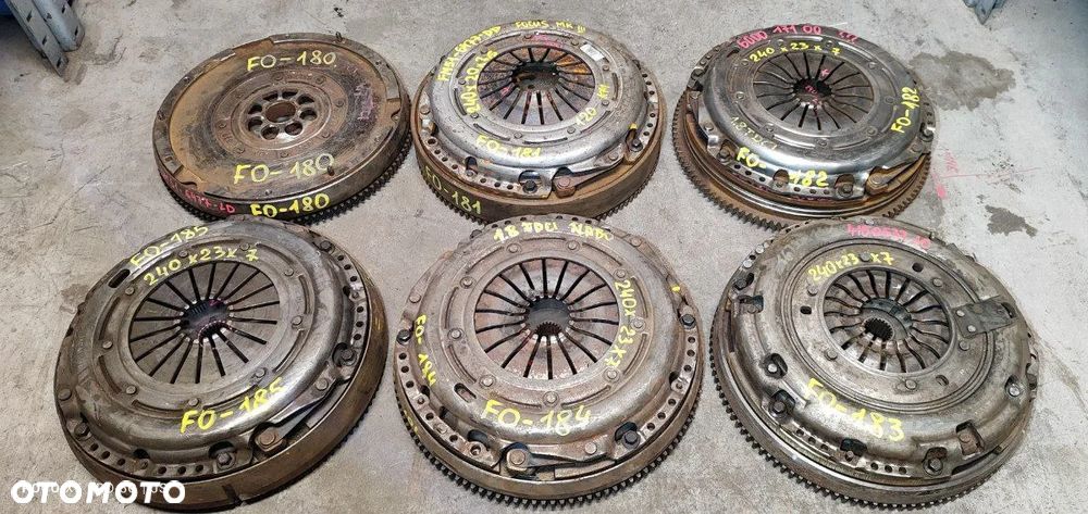 FORD DIESEL / BENZYNA SPRZĘGŁO KOŁO ZAMACHOWE TARCZA DOCISK DWUMAS - 10