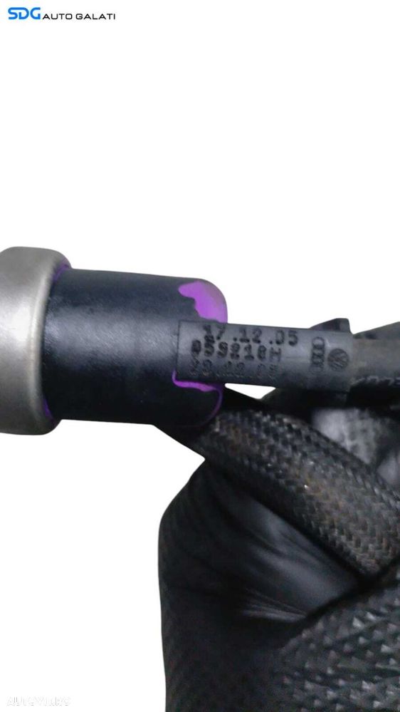 Rampa Retur Injectoare Audi A4 B7 3.0 TDI 2004 - 2008 Cod 059218H [M7927] - 5