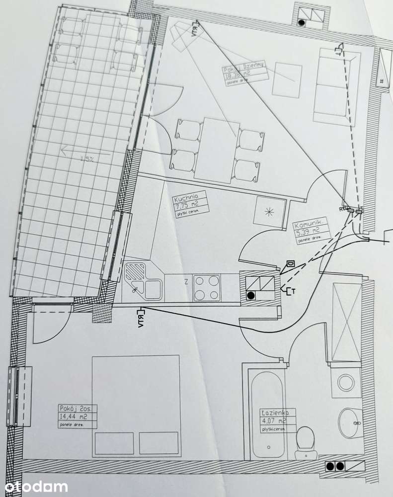 2-pokojowe mieszkanie na Woli z garażem i dużym balkonem
