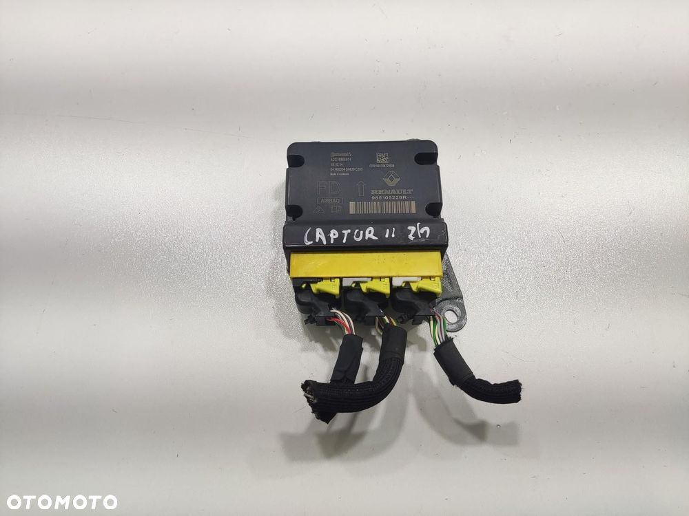 DESKA KONSOLA PODUSZKI AIR-BAG PASY SENSOR RENAULT CAPTUR II 2019-2024 - 8