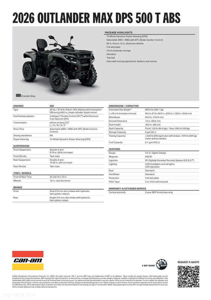 Can-Am Outlander Max - 3