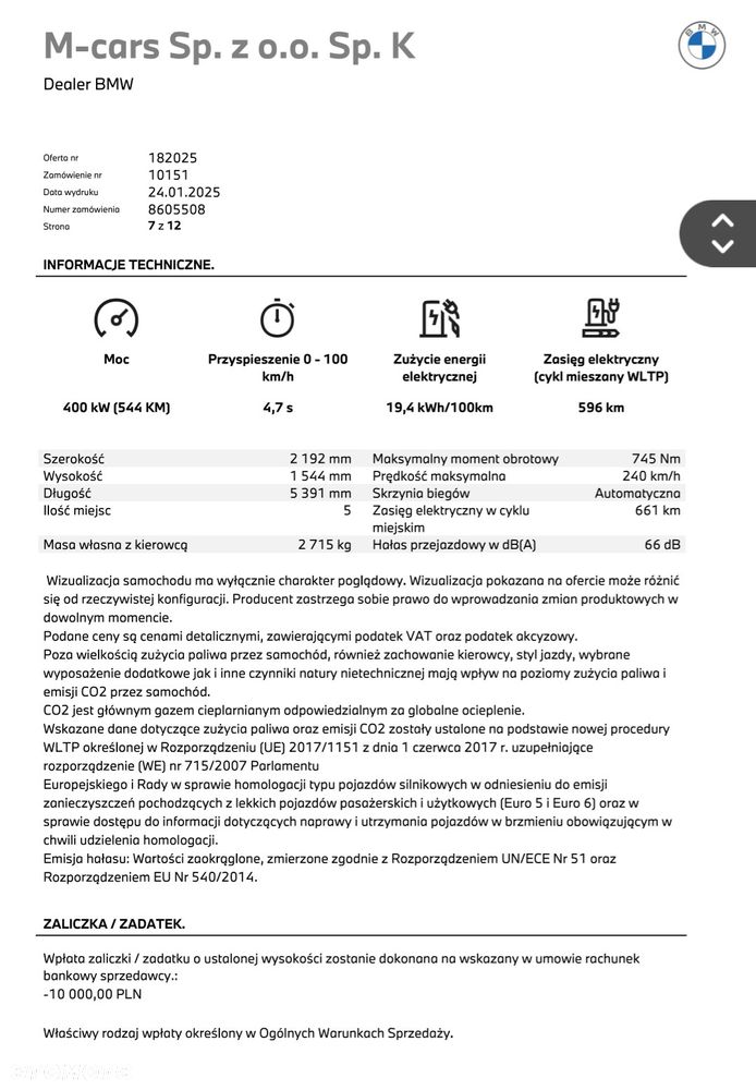 BMW i7 105.7kWh xDrive60 M Sport - 33