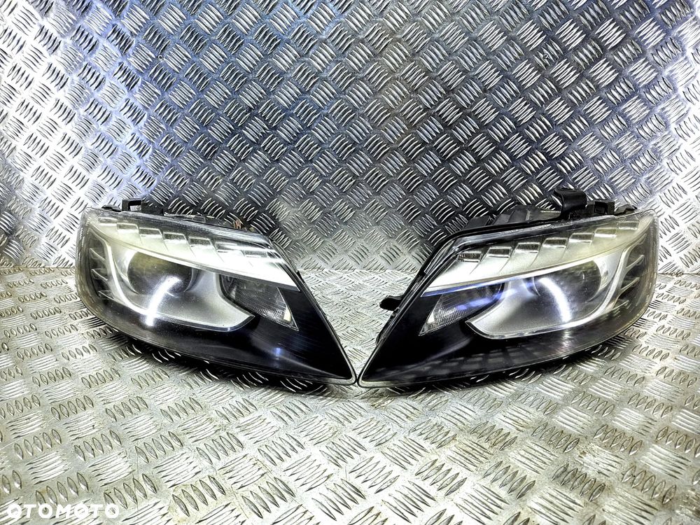 AUDI Q7 4L LIFT 09-15R LAMPA PRZOD BI-XENON + LED TRIXENON PRAWA 4L0941004AH LEWA 4L0941003AH - 1