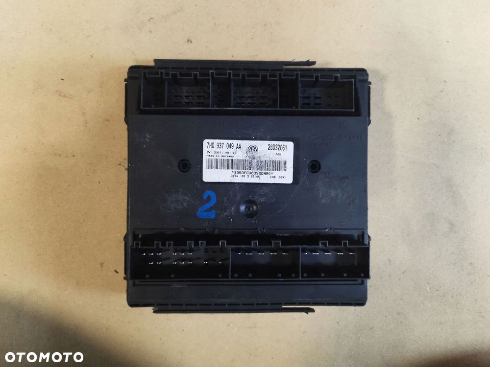 MODUL KOMFORTU VOLKSWAGEN TRANSPORTER T5 7H0937049AA - 1