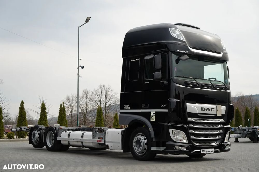 DAF XF 480 / BDF / 6X2 / SSC / I-PARK COOL / TRANSPORT CONTAINER / AXĂ RIDICATĂ / - 3