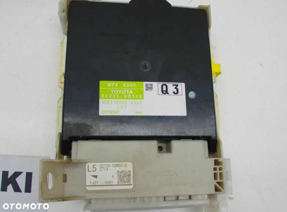 Toyota Yaris III 1.33 Zestaw Startowy Komputer Licznik Stacyjka - 4