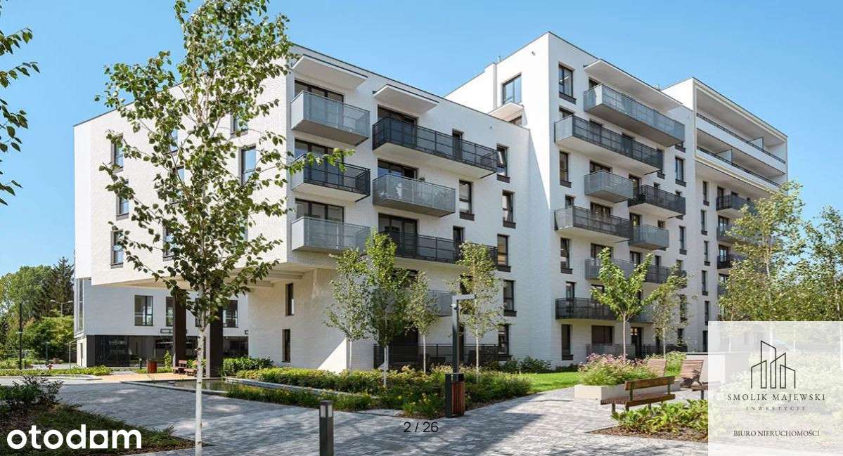 Nowe 3 pokoje na Szczepinie! Loggia 13 m2