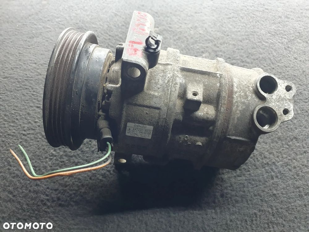FIAT STILO 1.6 SPRĘŻARKA KOMPRESOR KLIMATYZACJI 447220-8632 DENSO ORYGINAŁ - 3