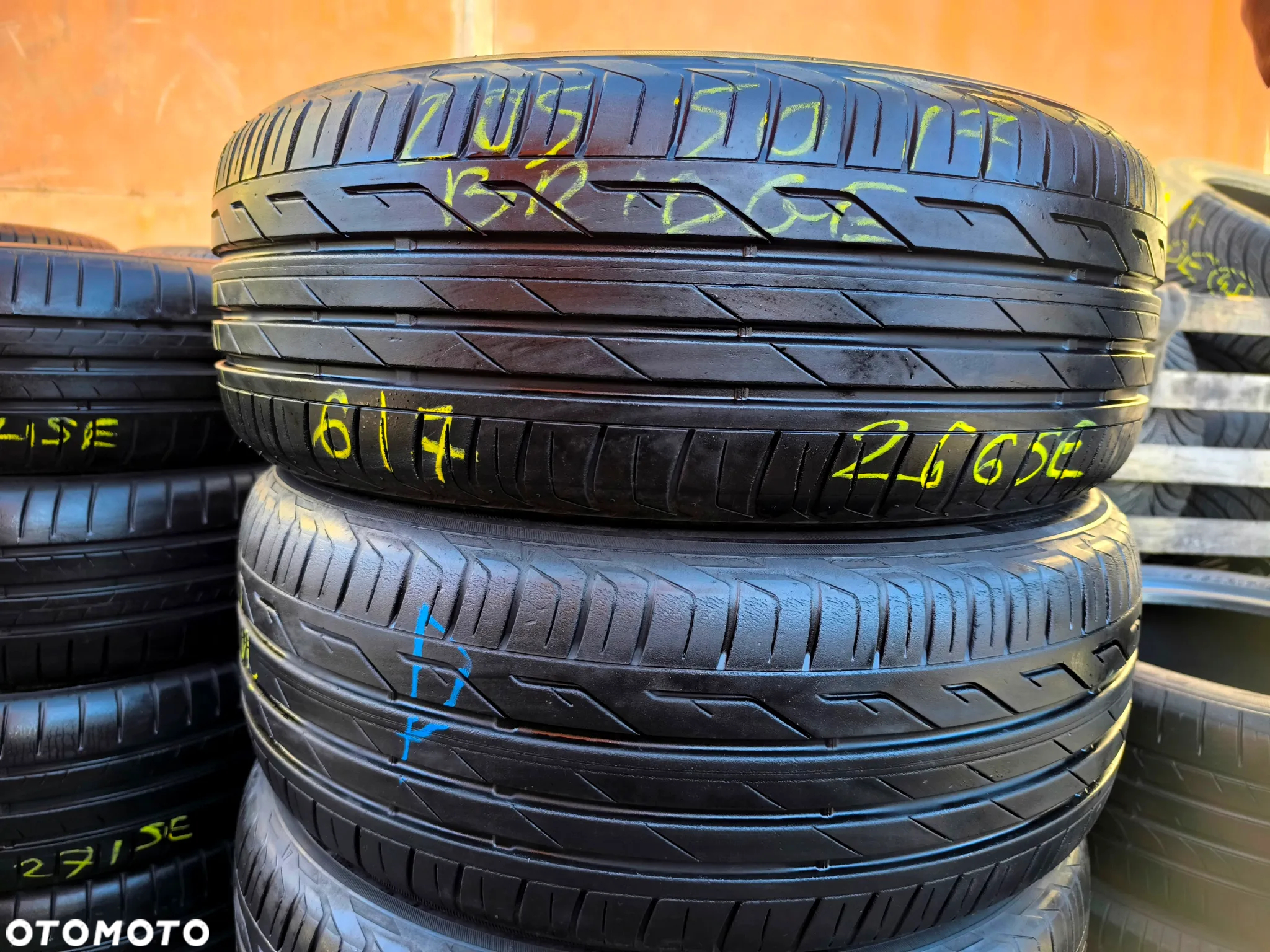 205/50R17 89V Opony Letnie Lato BRIDGESTONE TURANZA T001 6mm Legnica ALU-RAD 205/50 - 2