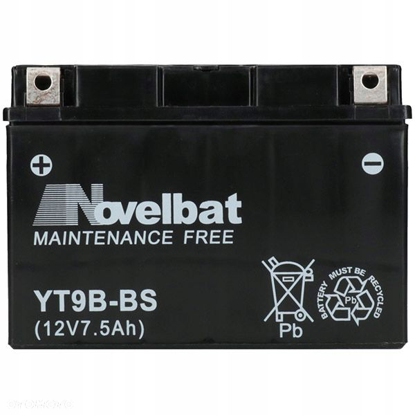 Akumulator Novelbat AGM 12V 7,5Ah YT9B-BS L - 3