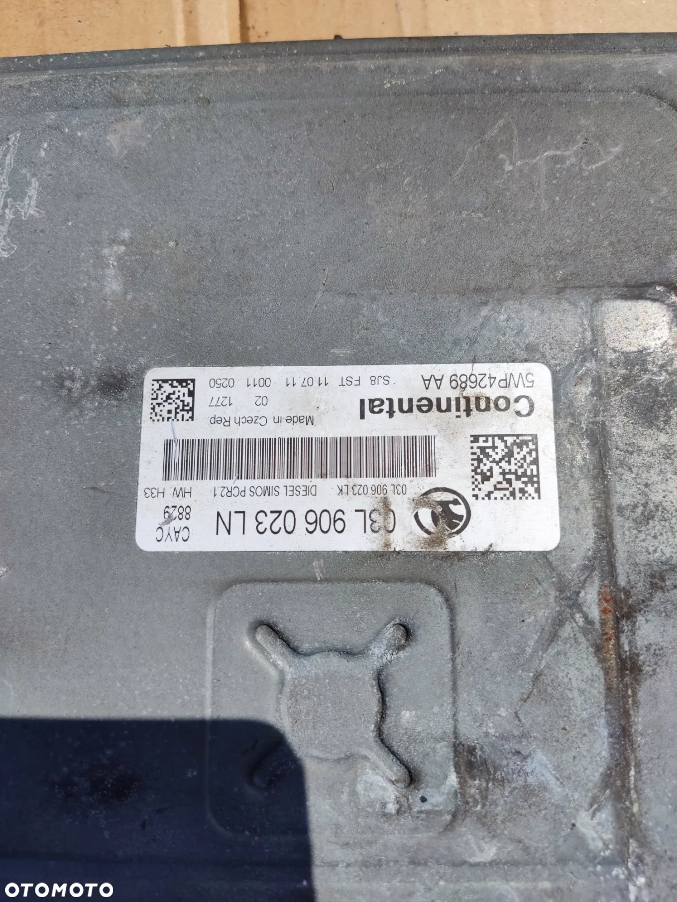VW SKODA KOMPUTER STEROWNIK 03L906023LN 5WP42689AA - 4