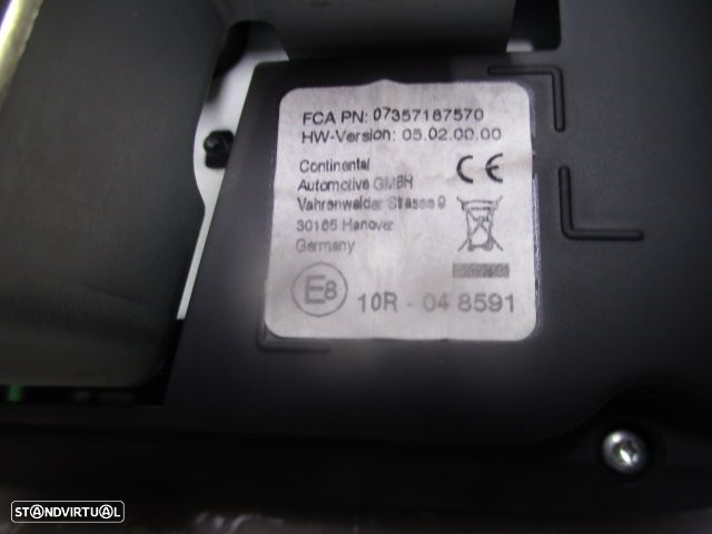 Display Relogio A2C1548460101 07357187570 FIAT TIPO 2020 1.3D 95CV 5P CINZA  GPS - 5