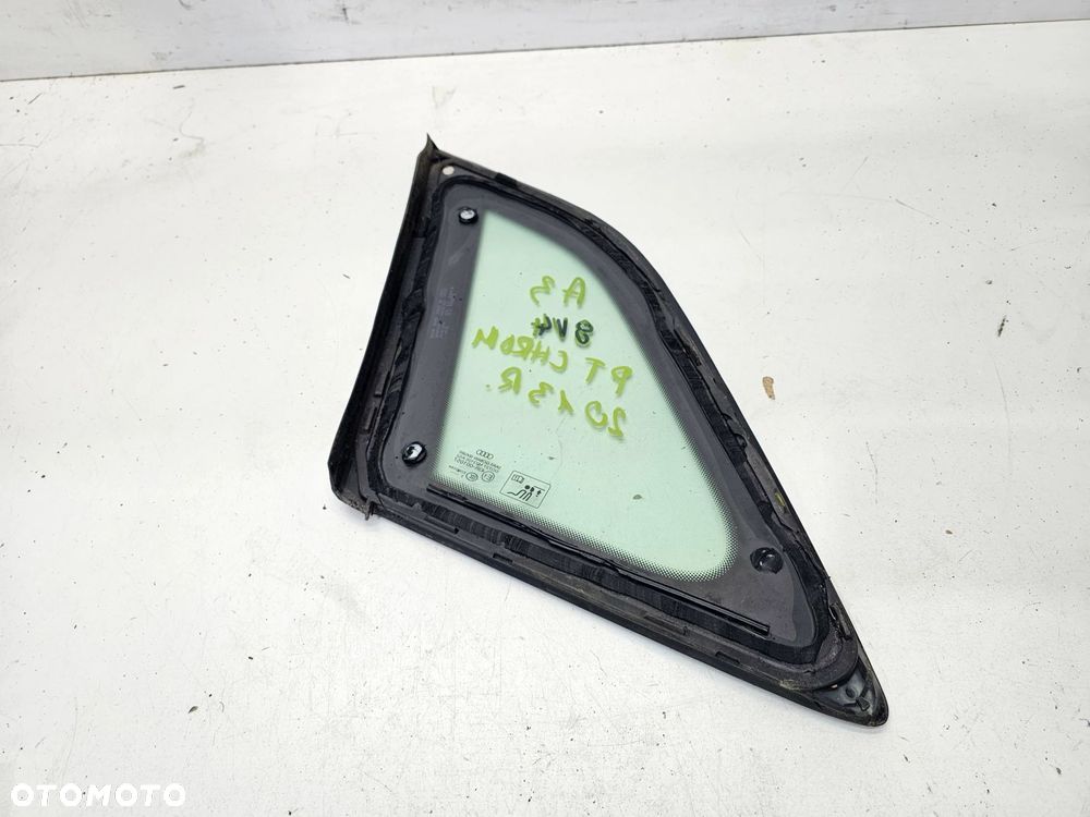 SZYBA KAROSERYJNA PRAWY TYŁ AUDI A3 8V4 2013 ROK POD CHROM - 6