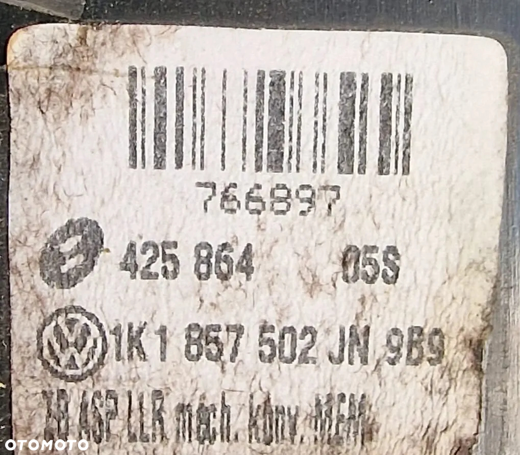LUSTERKO ZEWNĘTRZNE LEWE/PRAWE 7/11 PIN 1K1857502JN , 1K1857501GR - 10