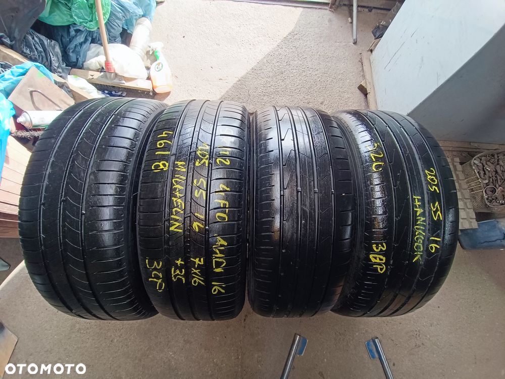5x112 Felgi Aluminiowe Alufelgi 16 Koła Lato Letnie AUDI 4F0 Q2 Q3 A4 B5 B6 B7 A6 C5 C6 TT A3 8P 8V 5mm Legnica ALU-RAD 205/55 - 12