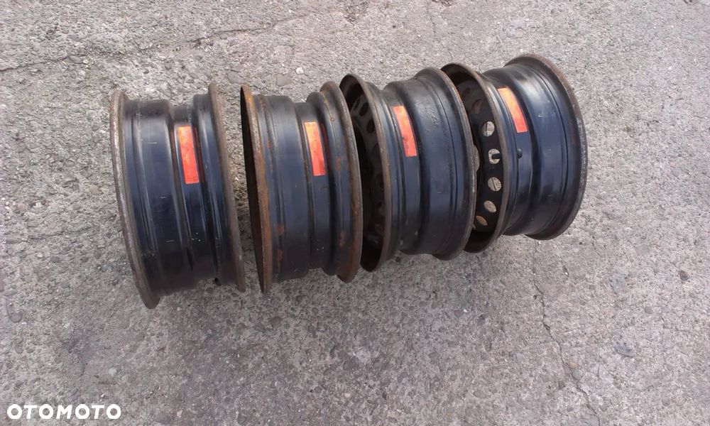 14” - Felgi Stalowe - 4x98 r14 cali - FIAT 500 , Fiorino , Citroen NEMO , Peugeot BIPPER , Ford Street KA , Bravo SC CC , Alfa Romeo , Lancia Ypsylon - ORYGINAŁ 14 cali + GWARANCJA - 9