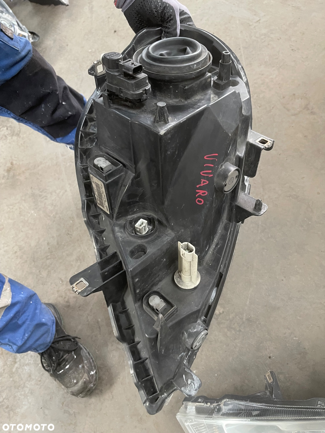TRAFIC II VIVARO PRIMASTAR LIFT LAMPY PRZEDNIE 93857663 93857662 - 4