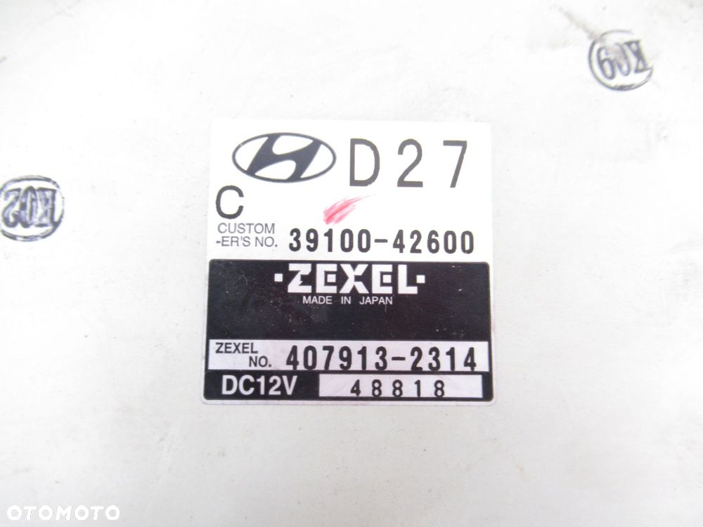 STEROWNIK HYUNDAI H100 2.5 TDiC 3910042600 4079132314 - 2