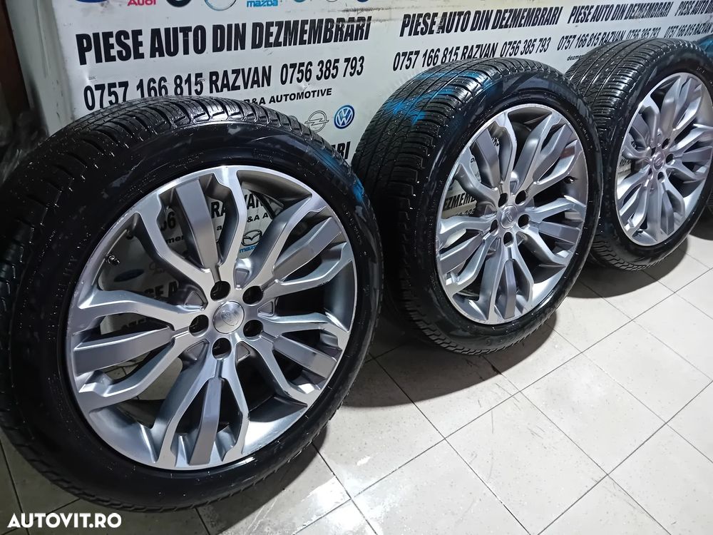 Jante Range Rover Sport L494 Vogue R21 275/45R21 M+S Dot 2923 Anvelope Pirelli Ca Si Noi 2013-2018 - 7