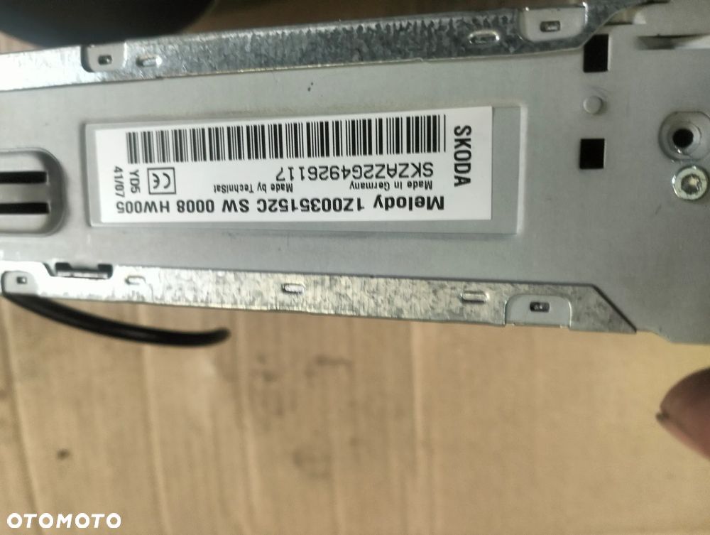 Skoda Octavia radio cd - 3