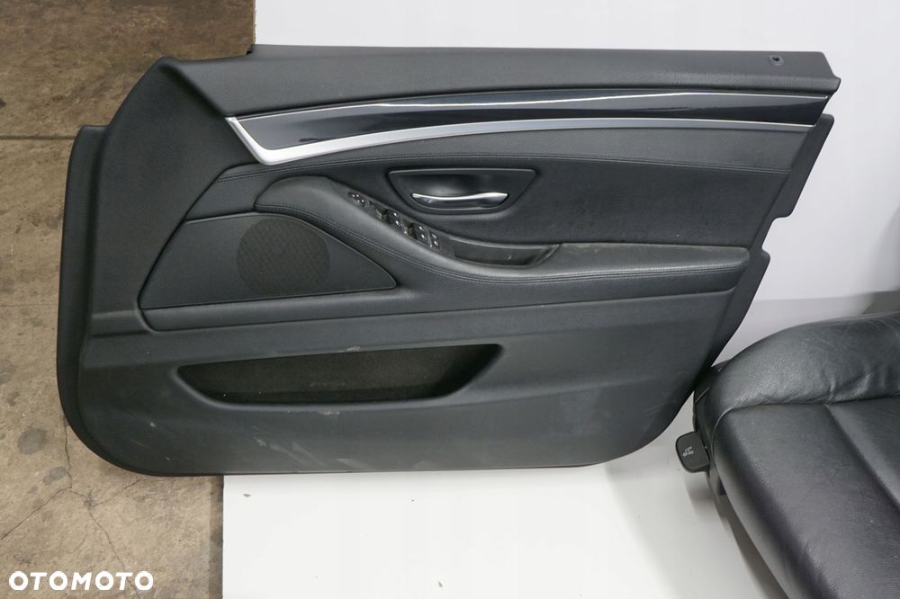 BMW 5 F10 12R FOTELE KANAPA BOCZKI SKÓRA GRZANE - 12