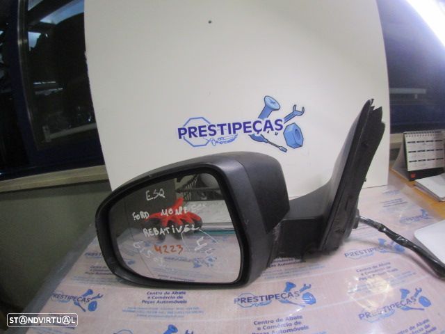 Espelho Esp4405 FORD MONDEO 4 2011 2.0 140CV 5P PRETO ESQ REBATIVEL COM PISCA 12 PINOS 13 FIOS - 1