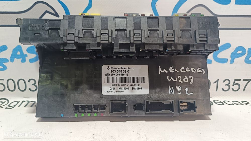 TAMPA CAIXA FUSIVEIS TAMPA PAINEL COMANDO CONTROLO SAM MERCEDES BENZ CLASS C W203 A2035453801 2035453801 5DK008486 5DK00848613 COUPE CL203 CLC CLASS E W211 E220 CLK C209 W209 - 2