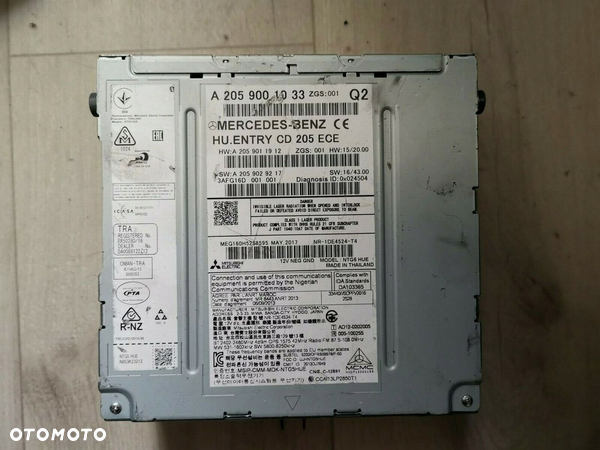 Mercedes-Benz OE A2059001033 radio nawigacja