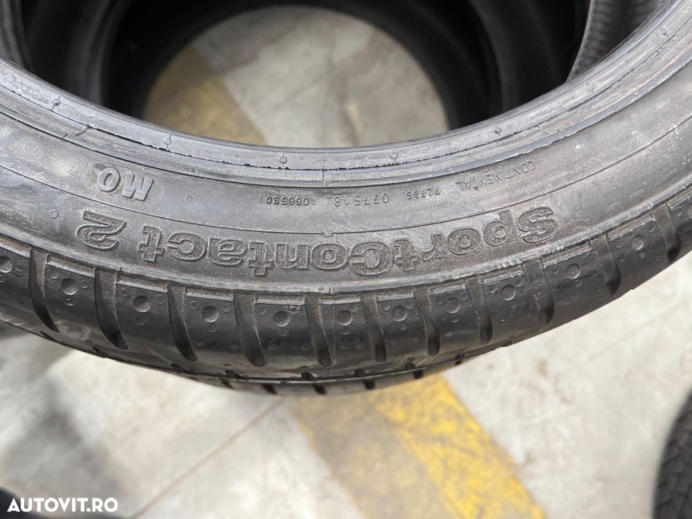 Vând set anvelope 255/40/19-275/40/19 Continental de vară ca noi - 9