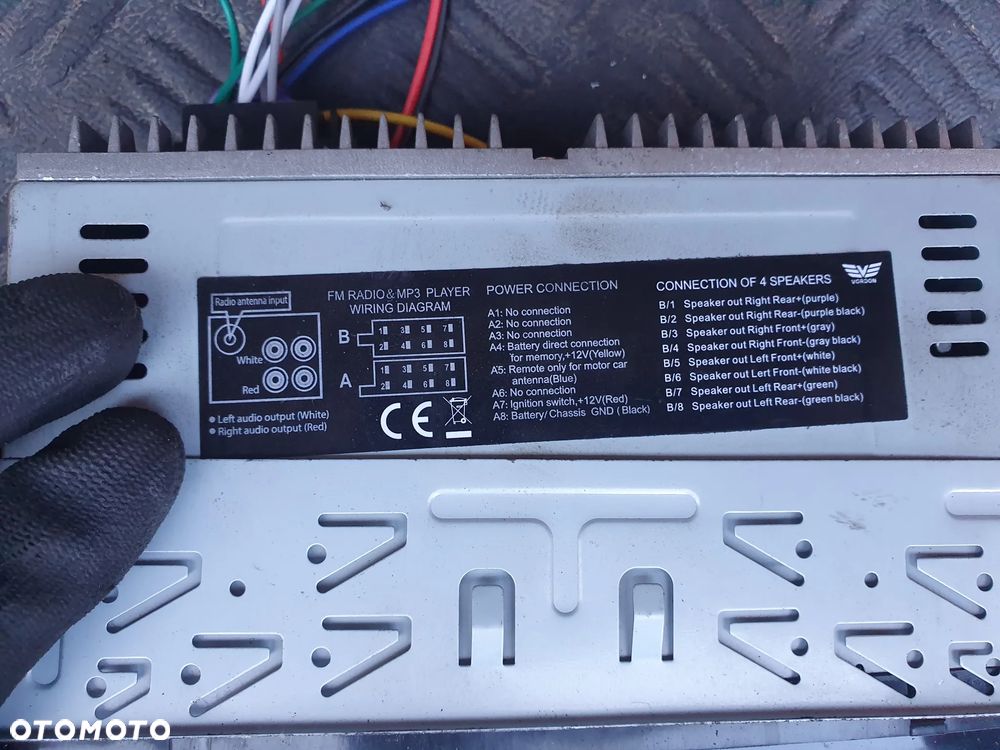RADIO VORDON USB AUX - 3