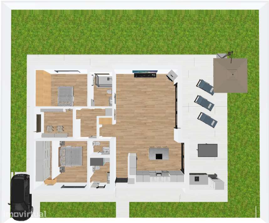 Lote de Terreno Urbano Pronto para Construção - Grande imagem: 3/5