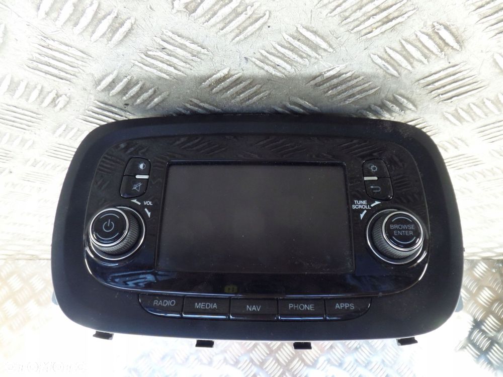fiat 500x 500 x radio fabryczne nawigacja monitor 07356051010 - 2