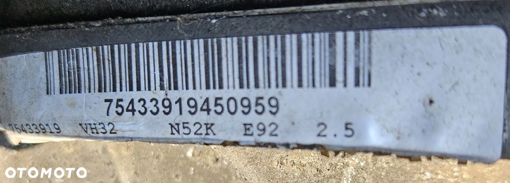 BMW E60 E90 E87 2.5 B N52K  silnik - 9