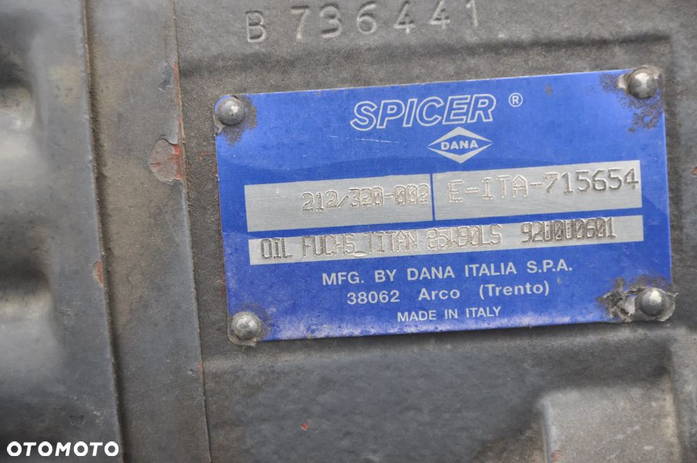 Most napedowy Spicer dana 212/320-002 - 2