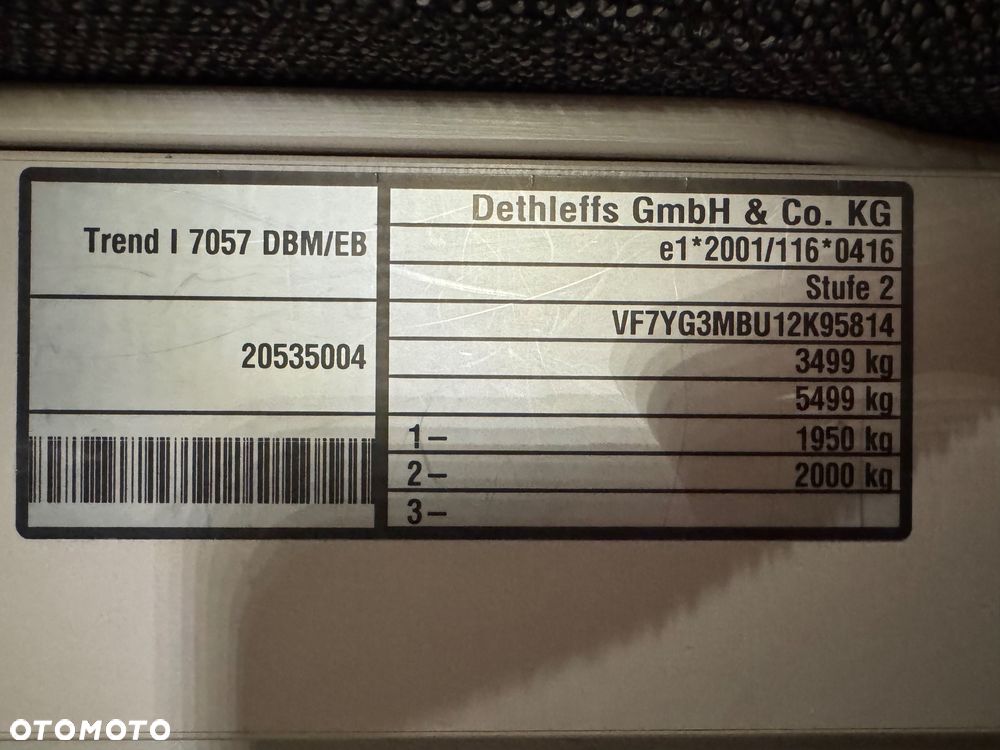 Dethleffs Trend I 7057DBM/EB - 20