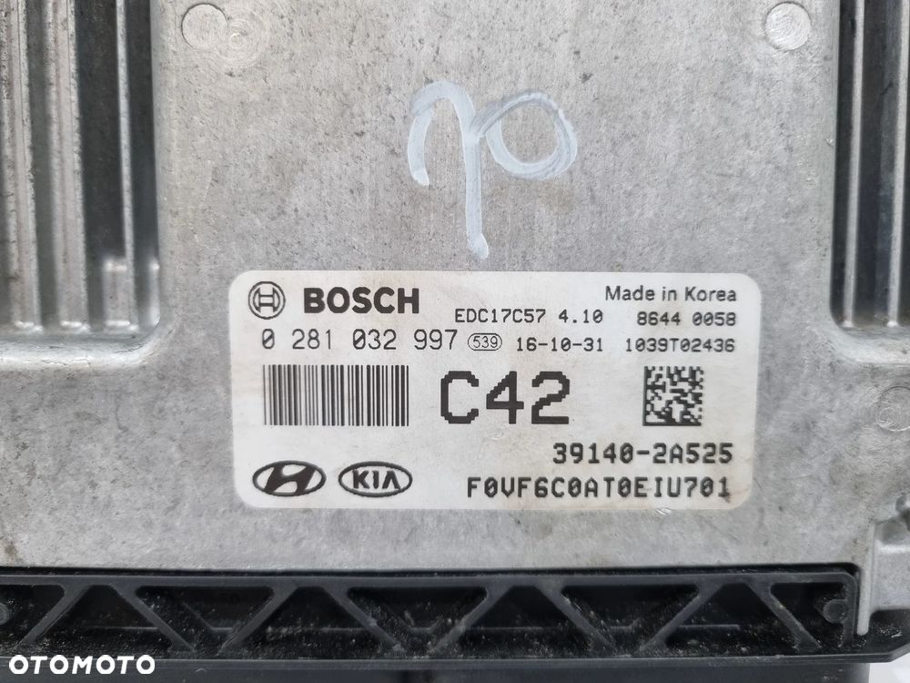 HYUNDAI I40 1.7 CRDI KOMPUTER STEROWNIK SILNIKA 39140-2A525 - 5