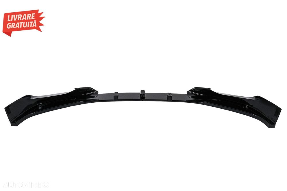Prelungire Bara Fata Negru Lucios BMW Seria 5 G30 G31 LCI (07.2020-up) M Sport Des- livrare gratuita - 5