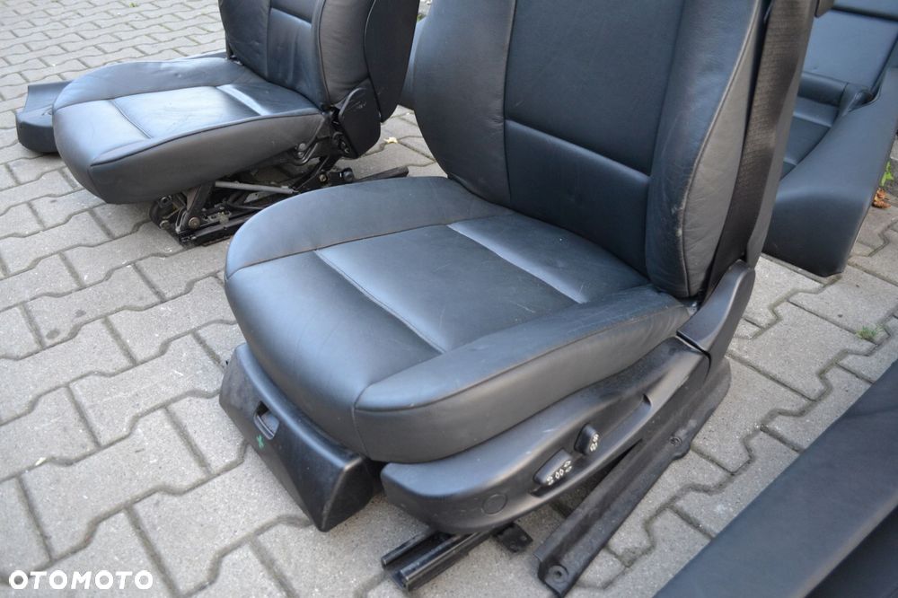 BMW E46 CABRIO FOTELE KANAPA BOCZKI SKÓRA KOMPLET - 10