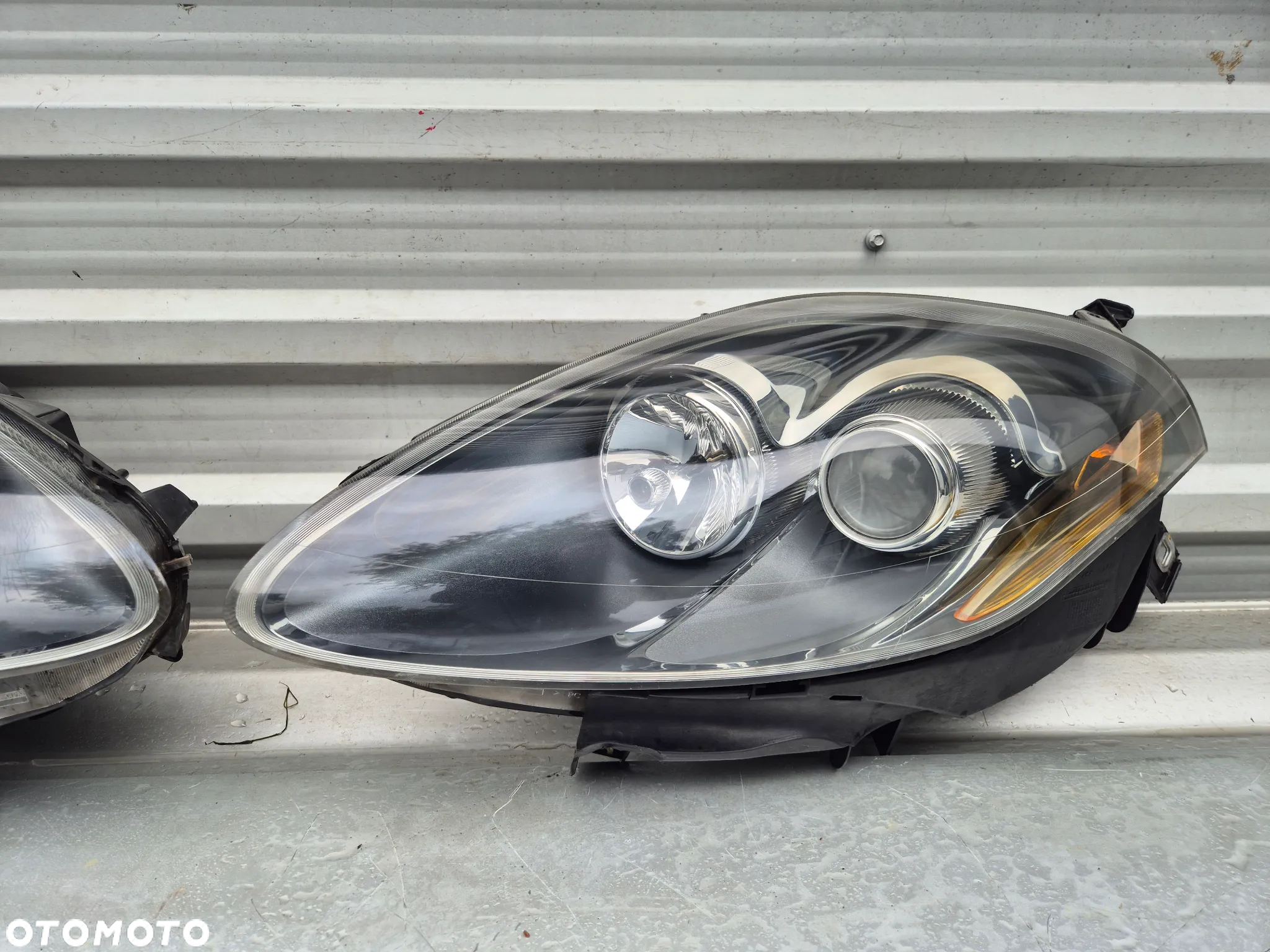 Lampa Reflektor lewy prawy przód Fiat Bravo II komplet - 3