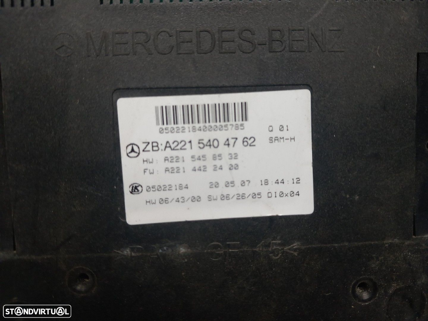 Módulo Eletrónico Mercedes-Benz S-Class (W221) - 4