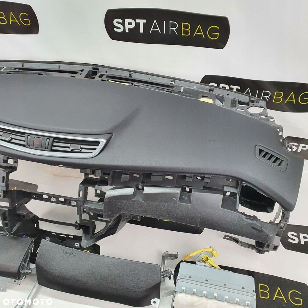 NISSAN ROGUE DESKA ROZDZIELCZA KONSOLA KOKPIT PULPIT PODUSZKI AIRBAG AIR BAG PASY NAPINACZE KIT SET - 4