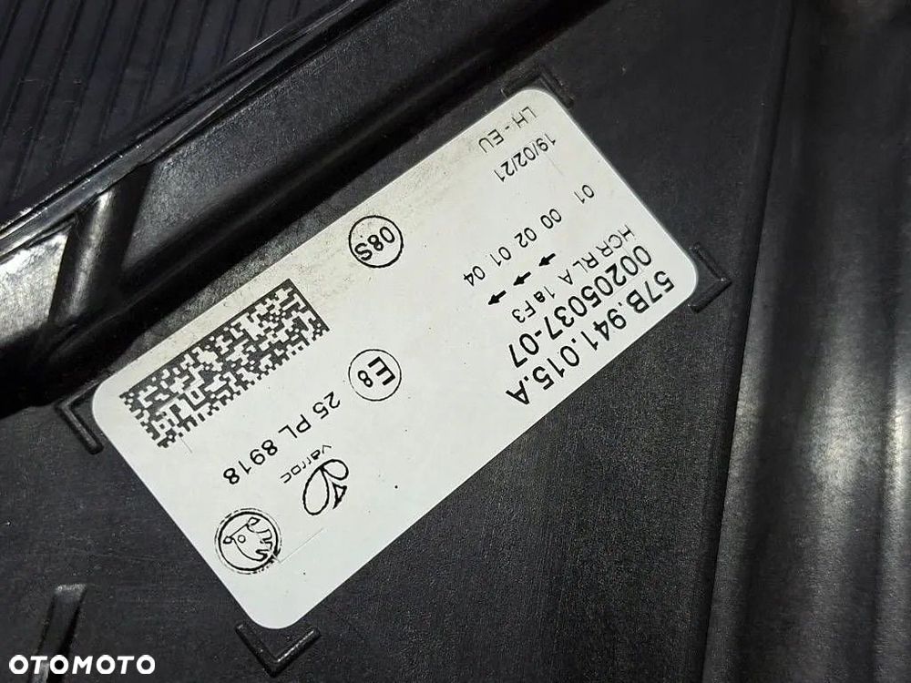 Skoda Karoq 2021 Lewa Lampa zwykła Reflektor 57B941015A EUROPA USZY CAŁE - 14