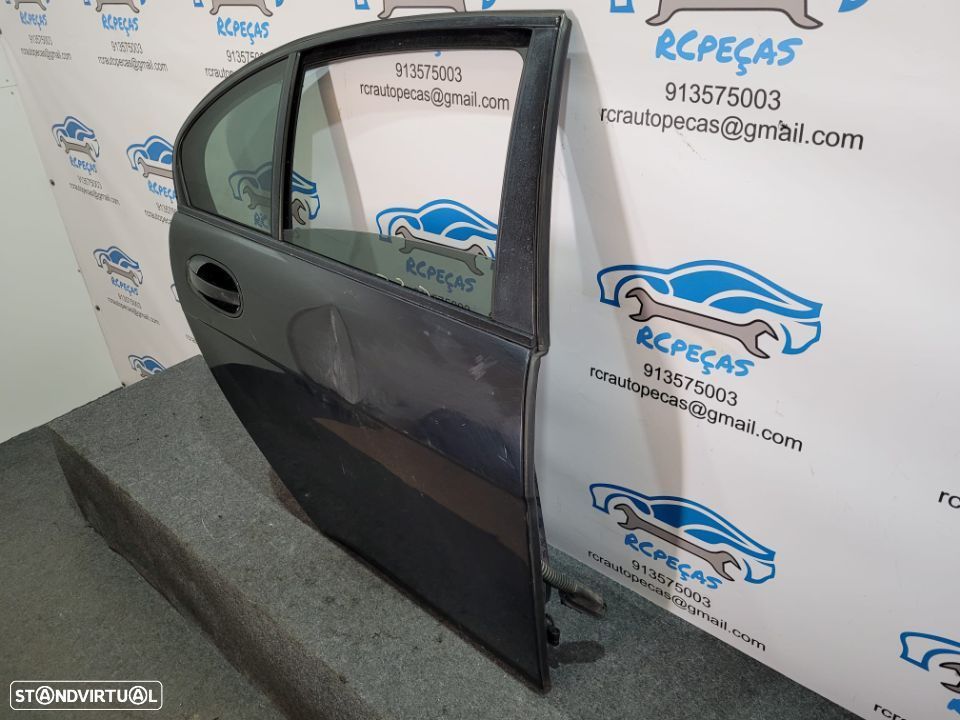 PORTA TRASEIRA TRÁS DIREITA BMW SERIE 7 E65 E67 FECHO ELEVADOR MOTOR PUXADOR VIDRO - 4