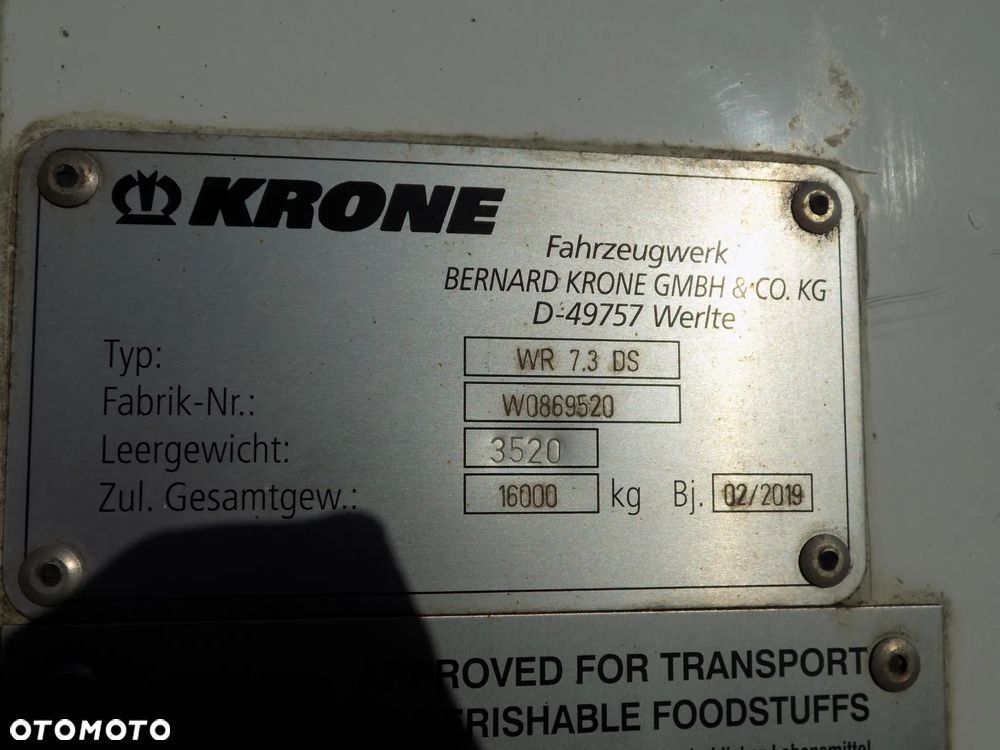 Krone CHŁODNIA DBF - 11