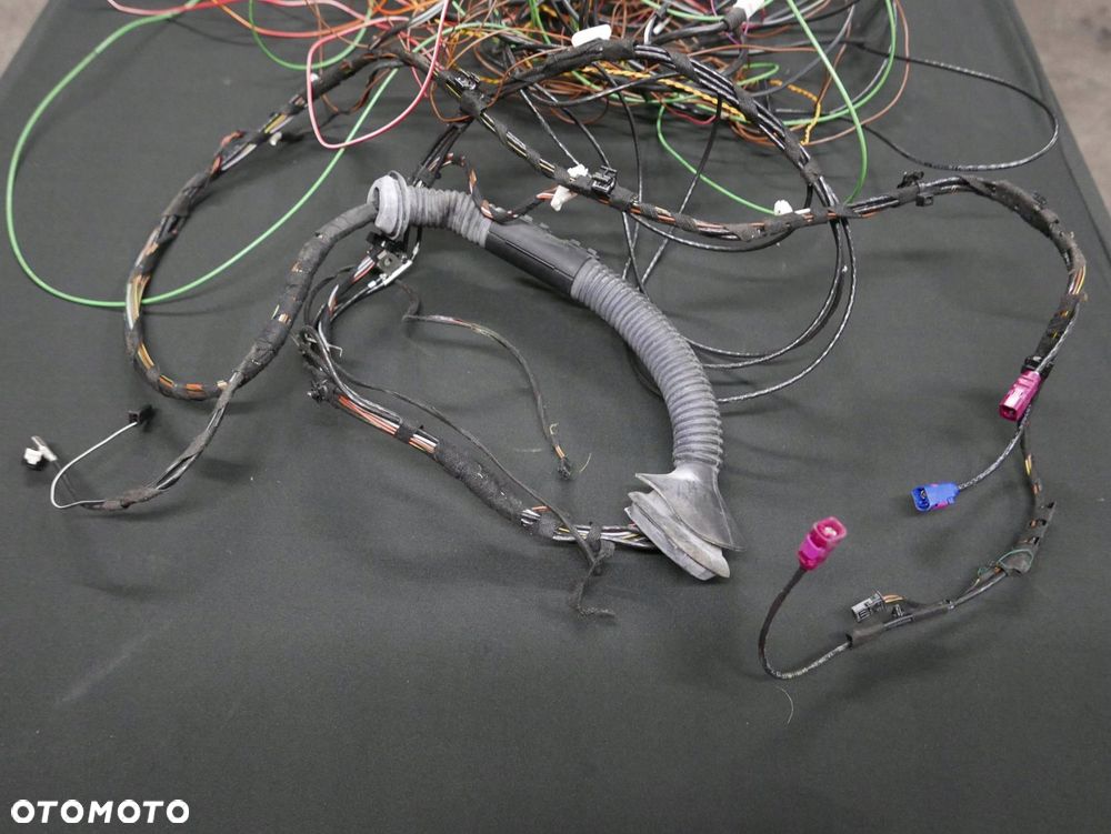 bmw f12 wiązka instalacja radia nawigacji 9247162 - 15