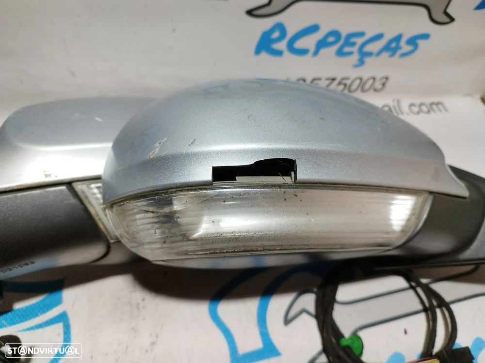 ESPELHO RETROVISOR ESQUERDO DIREITO VW VOLKSWAGEN PASSAT B6 3C1857507DP 3C1857507 3C1857508DM 3C1857508 ELETRICO AQUECIDO ESPELHOS RETROVISORES - 12