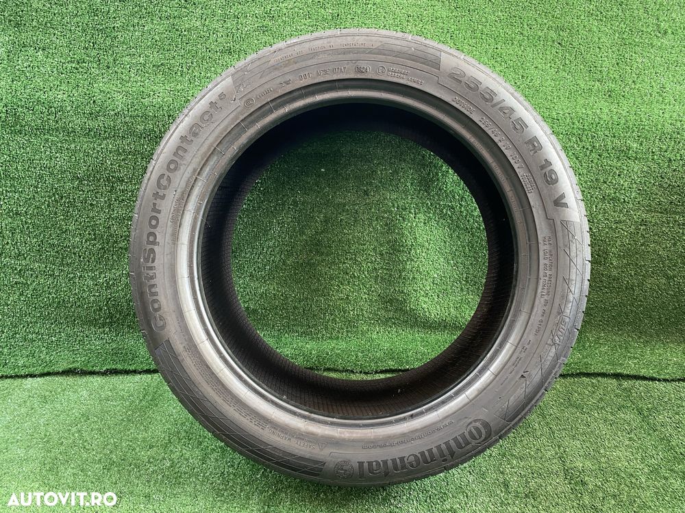 Set 2 anvelope vară Continental ContiSportContact5 255 45 19  5-6 mm - 2