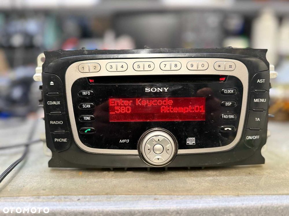 Fabryczne Radio Sony Ford Mondeo MK4 - 1